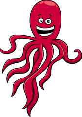 cartoon octopus marine animal character © Igor Zakowski
