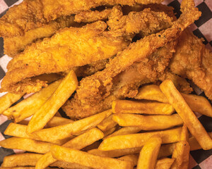 Restaurant food. Various dishes. Clubhouse, pizza, sushi. Traditional food