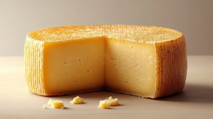 hard cheese isolated on transparent background