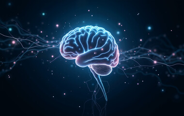 Fototapeta premium Artificial Intelligence AI Large Language Model, Autonomous, Deep Learning, Machine Learning, Neural Network Technology 