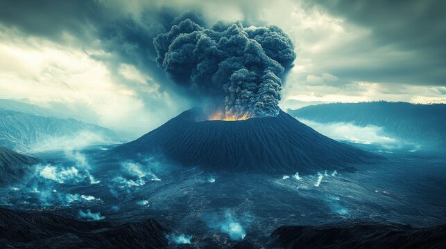 mount bromo an active volcano one of the most tourist attractions in east java indonesia the volcano belongs to the bromo tengger semeru national park cemoro lawang is a village near mount bromo
