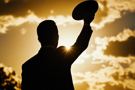 A person enjoying outdoor activities, perfect for sports or leisure stock photos