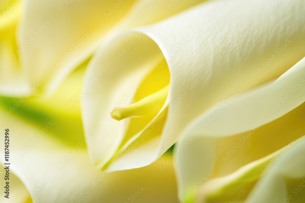 Poster a close-up shot of a single white flower, perfect for use in editorial or commercial contexts