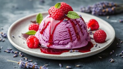 Lavender Raspberry Desserts: Elegant and Sweet Creations