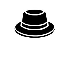 Stylish Fedora Hat Icon 