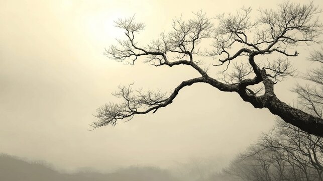 A seamless pattern of elegant leaf motifs and vines arranged in a swirling design on a muted background, creating a refined and nature-inspired wallpaper. 8k UHD, suitable for high-quality