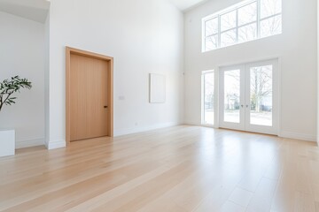 Obraz premium Modern apartment entry. Generative AI