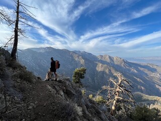 Fototapeta premium hiking in the mountains