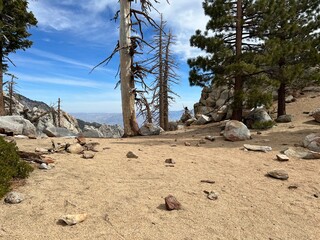Sandy Desert Clearing in the High Mountains © Madeleine