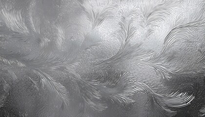 Striking Silver Foil with Frosted Glass Texture Against a Glittery Backdrop, Perfect for Crafting Glamorous Fabric Surfaces and Accents