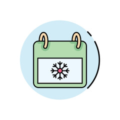Calander vector icon