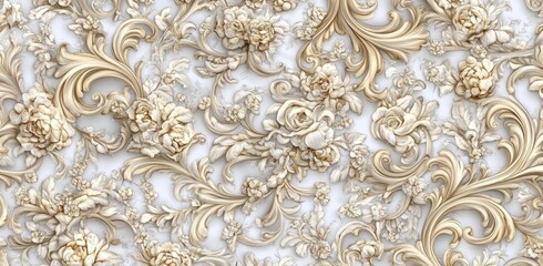 Elegant luxury texture from modern illustration damask seamless pattern elements. Suitable for wallpapers, backgrounds, page fills, fashionable modern wallpaper or textiles, books cover prints, and