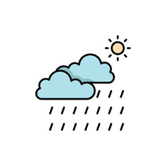 Sunny Intervals vector icon