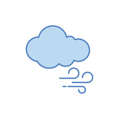 Windy vector icon