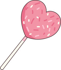 Heart Shape Lollipop