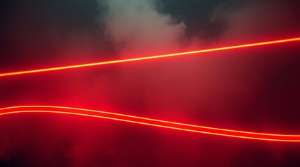 Neon glowing lines abstract background.  glowing neon moving high-speed wave lines and bokeh lights. Data transfer concept. Fantastic wallpaper.