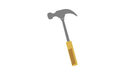 Hammer illustration icon design vector