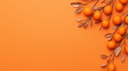 Vibrant chinese new year website banner mockup with tangerines and gold elements