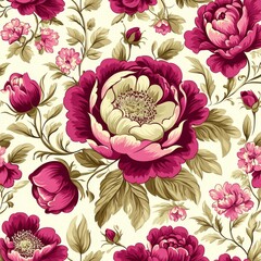 Perfect for wrapping paper, scrapbooking, textiles, and packaging, this seamless pattern includes tiny florals on a white background. It captures a coquette aesthetic in a romantic, girly style