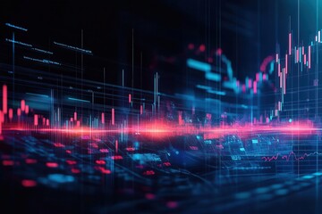  Abstract Background for Finance Business Website Banner 