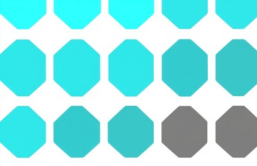 Naklejka premium The pattern consists of seamless hexagons and lines in an irregular design, perfect for fabric prints, placed on a monochrome abstract background