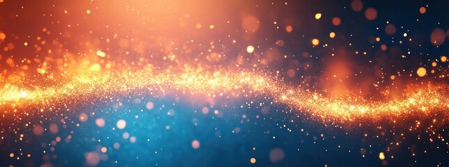 Abstract Industrial Background with Sparks, Welding, Manufacturing, Metal and Technology