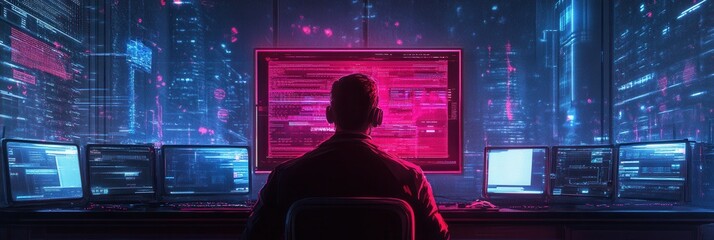 Obraz premium IT Support Specialist concept banner