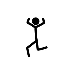 stick man poses and gestures