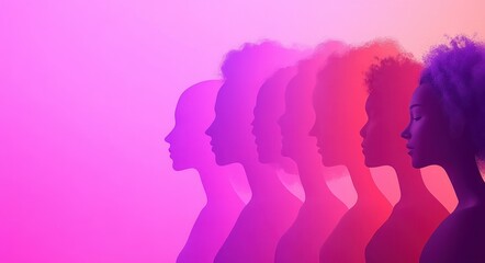 International Women's Day Poster Celebrating Multicultural Sisterhood Female Independence and Equality