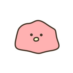 Simple drawings of animal cartoon characters