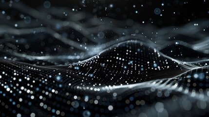 Dark Abstract Water Texture Wallpaper