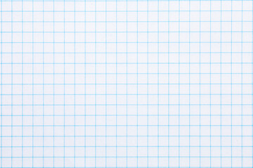 A blue and white grid paper