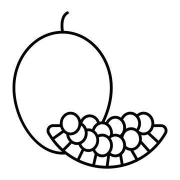 marang outline icon