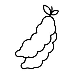 tamarind outline icon