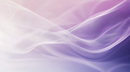 Abstract Purple and White Wave Design