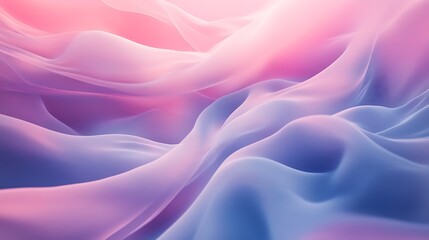 Obraz premium Abstract Pink and Blue Wave Pattern Design