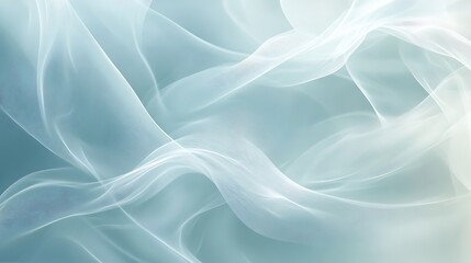 Obraz premium Abstract Light Blue Wave Pattern Design