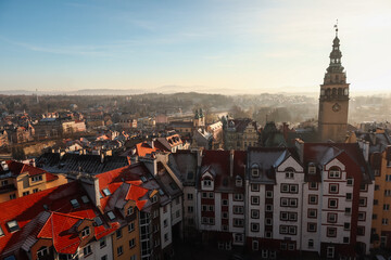 Kłodzko panorama miasta