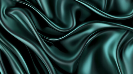 Obraz premium black dark teal background