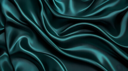 Obraz premium black dark teal background