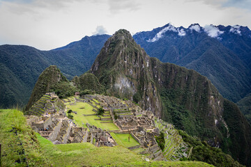 Obraz premium Santuario de Machu Picchu en Perú.