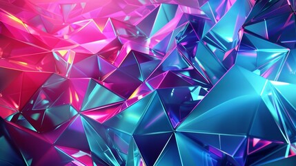 Abstract Crystal Wallpaper