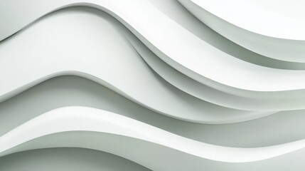 Abstract blue waves create a futuristic backdrop with light curves and digital texture, ideal for business design