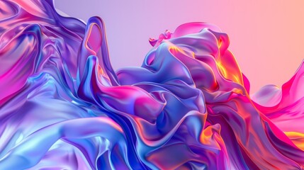 Obraz premium Abstract Fluid Wallpaper