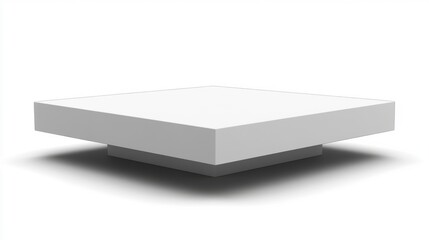 3D rendered illustrations of blank cardboard box, container, and packaging templates depict empty storage objects for business or gift design