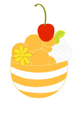 Dessert Tropical Fruit | Pudding fruit