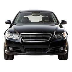 car isolated on transparent white background, clipping path