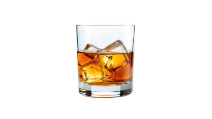 Whiskey on the Rocks: A Classic Amber Delight