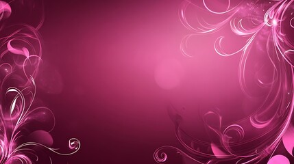 Abstract Pink Floral Design Background Image