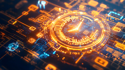 Fototapeta premium Dynamic 3D Concepts of Global Investing, Market Growth, and Business Innovation
